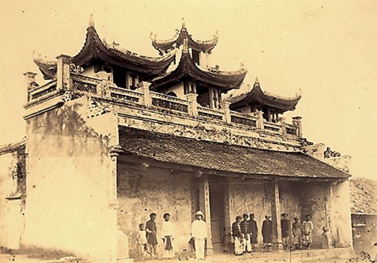 004.Một ngôi chùa ở Nam-Ðịnh
